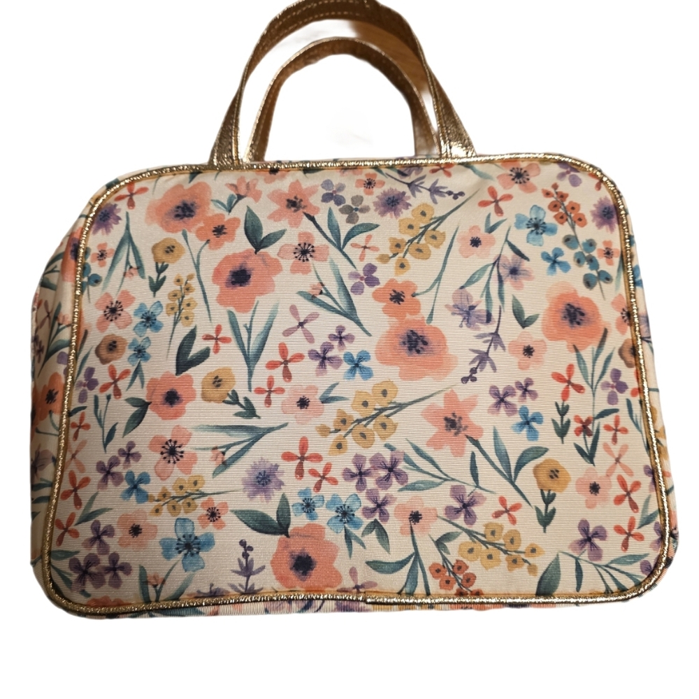 Primrose Hill Calico Canary Collection Cosmetic Bag